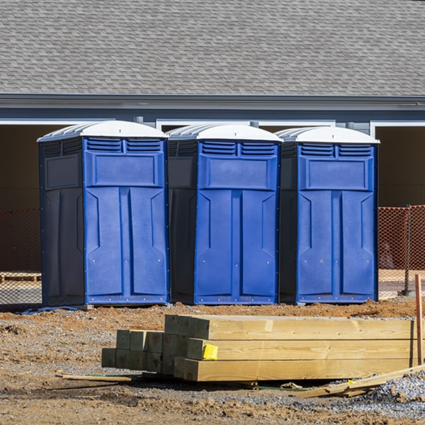 how do i determine the correct number of portable restrooms necessary for my event in Belleville MI